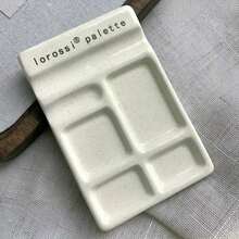 1pc Square Nail Art Color Mixing Palette, Fake Nail Sticker Color Palette, Gel Nail Polish Display Stand, Nail Art Tools, Nail Brush Holder, Nail Studio Rhinestone Pearl Storage Tray - Nhiều màu 3 - Xem 7