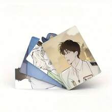 1pc 55pcs Anime Character Mini Cards, Korean Manhwa LOMO Holographic Postcards, Suitable For Collection, Photo Wall Decor, Gift For Friends - Multicolor - View 4