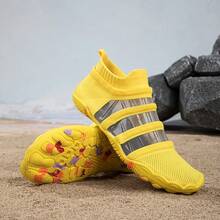 男女通用休闲鞋、健身鞋、泳鞋、沙滩鞋 - 黃色 - 查看 6