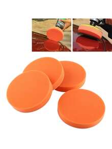 5/10 Pcs Car Buffing Sponges Polishing Pads Flat Foam Sponge Waxing Pad Kit Tool For Car Polisher Buffer Auto Care Buffing Pads, Car Beauty Polishing Tools, Waxing, Car Washing, Sponge Polishing, Disc Polishing, Flat Polishing Pad - Multiple Styles - View 6