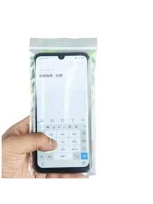 防震防水手机袋 5/10/50个装 透明加厚塑料自封袋 防水防尘保护套 一次性密封触摸屏保护套 生日礼物 - 彩色 - 查看 2