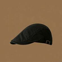 French Retro Forward Cap, New Spring/Autumn Large Circumference Beret - A - View 6