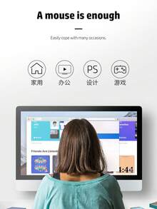 HP 惠普有线光电鼠标，小巧紧凑型电脑鼠标，符合人体工学的USB鼠标，适用于办公和商务环境，兼容Windows、Mac OS、笔记本电脑和台式电脑。 - 查看 8