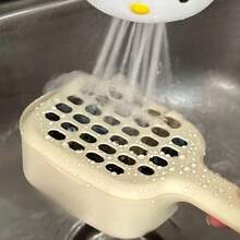 1pc Easy-Clean Mini Fruit Colander With Handle - Suitable For Cherries And Blueberries, Durable Plastic Kitchen Strainer, Fruit Rack - 1pc - View 8