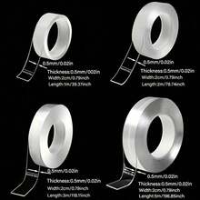 1 pieza Cinta adhesiva transparente de doble cara, cinta adhesiva de burbujas nano, cinta adhesiva de doble cara ultra pegajosa - Ver 8