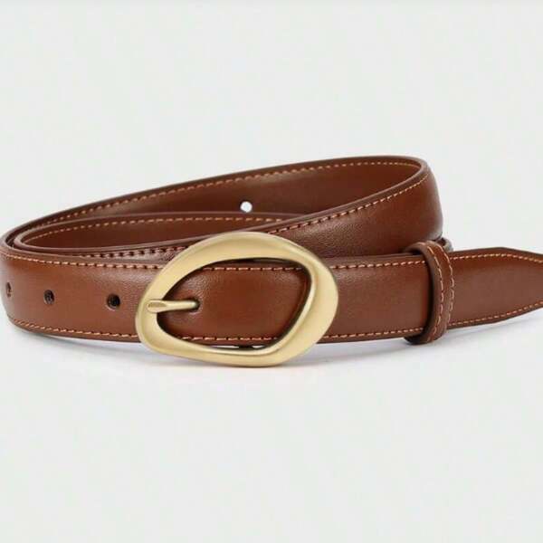 New Women's Needle Buckle Niche Korean Version Versatile Decorative Belt, Fashionable And Slimming, Paired With Jeans And Women's Pants Belt