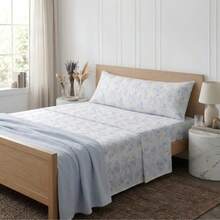 Juego De Sábanas De 3 Piezas With Estampado Floral Elegante(Microfibra) - Suave Y Transpirable For Cama Matrimonial - Design Classic Versátil Ideal For Decoración De Dormitorio - 多色 1 - 查看 7