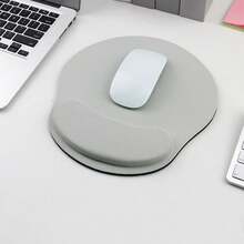 1pc Plain Anti-Slip Mouse Pad, Suitable For Daily Desktop Office Use - View 10