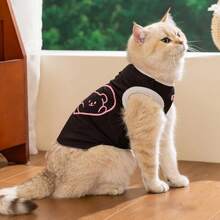 Pet Summer Vest, Cooling, , Polyester, Luxury Elegant, Customized, Cute Heart Embroidery, Suitable For Dogs And Cats - Multicolor - View 7