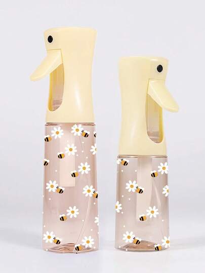 Bình xịt du lịch PET họa tiết hoa, có thể nạp lại, bình xịt phun sương áp suất cao chuyên nghiệp, bình xịt phun sương tự động liên tục áp suất cao 200ml/300ml, dụng cụ tạo kiểu tóc, sản phẩm và phụ kiện chăm sóc tóc, đồ dùng cần thiết khi đi làm tóc, vật dụng du lịch cần thiết cho salon làm đẹp, bình xịt đa chức năng.
