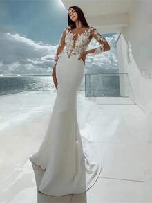 Vestidos de novia - Blanco - Ver 6