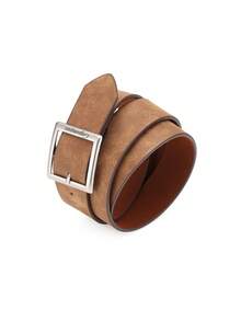 1pc New Buckle PU Leather Belt, Minimalist Casual Unisex Design, Suitable For All Seasons Daily Wear Or Gift - BH1027 - View 21