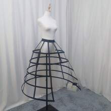 女士 5 圈裙撑 衬裙 裙撑 裙撑 衬裙 - 彩色 - 查看 11