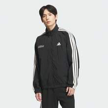 Adidas ST SPORTS 男士 LWJKT 夹克，梭织连帽外套 KB9132 - 黑色 - 查看 1