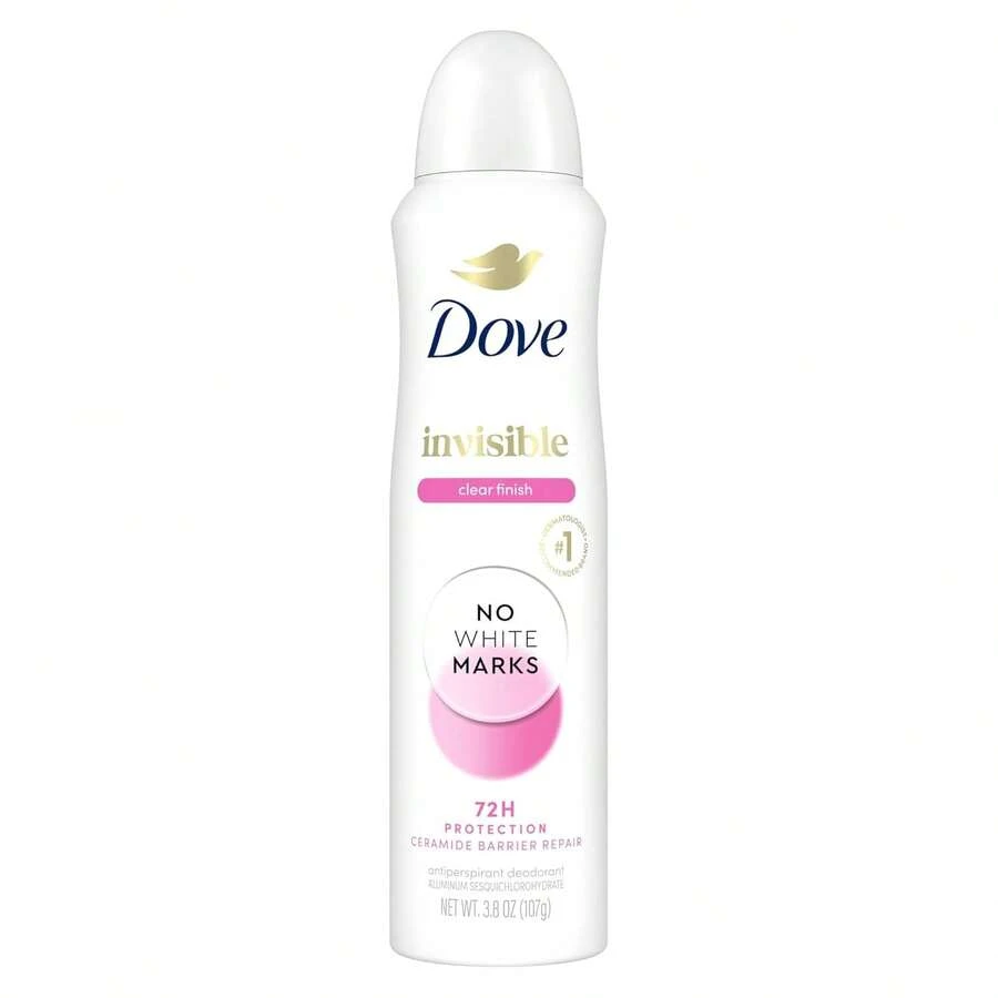 Dove Advanced Care Antiperspirant Deodorant Spray Clear Finish Invisible Antiperspirant Deodorant Tested On 100 Colors 72-Hour Odor And Sweat Protection With Pro-Ceramide Technology 3.8 Oz - Hoàn thiện trong suốt - Xem 1