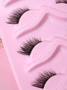 10 Pairs Fluffy Natural-Looking Eyelashes, High Volume, Easy To Apply - View 7