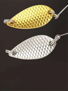 1 Set Dragon Scale Sequins, 1.5g/2.5g/3.5g Fish Scale Sequins Spoon Lure Fishing Accessories - Multicolor - View 4