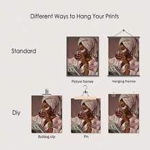 1PC Frameless Wall Art, Posters, Chic Canvas Prints, Pink Towels And Gold Cocktail Glasses Modern Chic Art Prints-Minimalist Decor Perfect For Kitchen Spaces - No Frame - View 4