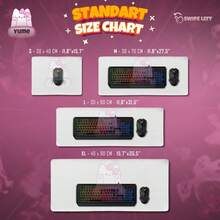 Neon Aesthetic Gaming Mouse Pad, Vaporwave Desk Mat, Cyberpunk Art Mousepad, Cool Gamer Gift For Desk Setup - Đen - Xem 9