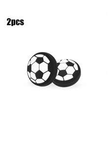 OLED/Lite Joystick Protective Cap, Football-Shaped Silicone Anti-Slip Protective Cap, Compatible With Joy-Con/Pro// Series Controllers - View 6