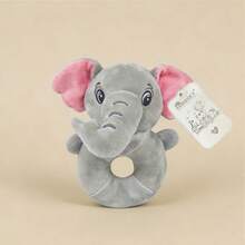 1 pieza Sonajero de peluche de animal para bebé recién nacido, muñeco de animal de peluche suave, adecuado como regalo para bebé recién nacido - Multicolor - Ver 11