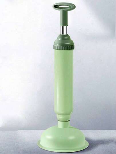 High-Pressure Plastic Toilet Plunger – Anti-Clogging Drain Cleaner Pump For Bathroom & Kitchen Sink – Versatile Pipe Dredge Tool For Efficient Cleaning