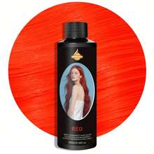 SUMIFANG Pewarna Rambut Multiwarna Tahan Lama 268ml, Pewarnaan Lembut dengan Konsentrasi Warna Tinggi, Bahan Tidak Iritasi, Mengurangi Kerusakan Rambut, Saturasi Warna Tinggi, Tampilan Transparan dan Elegan, Mudah Digunakan - Merah - View 10