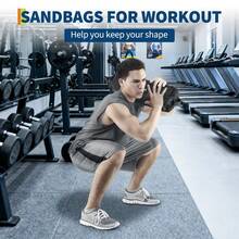 Adjustable Sand Bags For Working Out,Sandbags For Workout For Yoga, Strength Training And Full-Body Workouts - XL(125-200lb) - View 4
