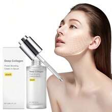 Niacinamide Acne-Reducing Cream Moisturising And Repairing, Serum For Face Supports Collagen Production With Plumping Hyaluronic Acid & Amino Acids - Trắng - Xem 7