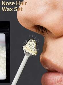鼻毛去除蜡，男女通用，眉毛和鼻毛去除蜡棒套装 - 查看 1
