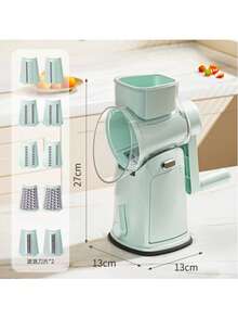 3套/6件 5套/10件 多功能手动滚筒式蔬菜切碎器 厨房切丝器 切片器 土豆刨丝器 切丝器 适用于家庭和餐厅使用 - 彩色 - 查看 13