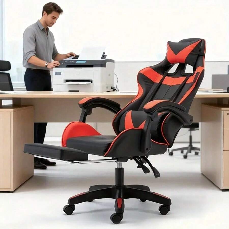 Gaming Chairs - Red - View 1