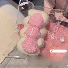 草莓奶油麻糬捏捏乐玩具，硅胶DIY减压玩具，吐司面包，麻糬，鲷鱼烧，挤压减压小工具 - 彩色 - 查看 6