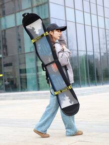 Ski Bag, Ski Gear Bag, Winter Ski Bag, Multi-Function Equipment Bag, 3 Carrying Modes, Lightweight Travel - Multicolor - View 7