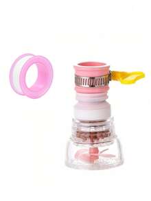Plastic Faucet Aerator With Water Purifier - No Electricity Needed - Retractable Kitchen Sink Water Saver Accessory - A - View 9