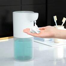 Automatic Touchless Foam Dispenser, USB Rechargeable Liquid Foam Hand Washing Machine, Infrared Sensor Dispenser For Bathroom MQIA - Army Green - View 7