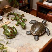 3PCS Animal Resin Molds Set, 3D Silicone Molds With Frog Lizard Turtle, Unique Resin Molds, Animal Epoxy Resin Mold For Desktop Ornament, DIY Modeling Clay, Plaster, Candle - 3PCS Silicone Mold - View 6