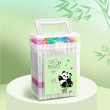 1 Hộp Bút Vẽ Màu Acrylic (Có 12/24/36/48/60/80 Màu), Thích hợp cho việc tự vẽ, Bút vẽ acrylic khô nhanh, Tuyệt vời cho vẽ graffiti và nghệ thuật học đường, Bộ sưu tập ngẫu nhiên các phiên bản mới và cũ. - Nhiều màu - Xem 5