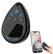 90mah Wireless Auto Clicker Compatible With IPhone, Speed Bluetooth Phone Screen Tapper Auto Speed Finger Clicker For Phone Pad Android - Black - View 1