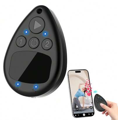 90mah Wireless Auto Clicker For IPhone, Speed Bluetooth Phone Screen Tapper Auto Speed Finger Clicker For Phone Pad Android