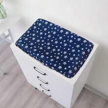 32"X16" Star Pattern Unisex Soft Changing Pad Cover, Suitable For Baby Cradle Bed, Infant Essential, Baby Shower Gift - Multicolor - View 9