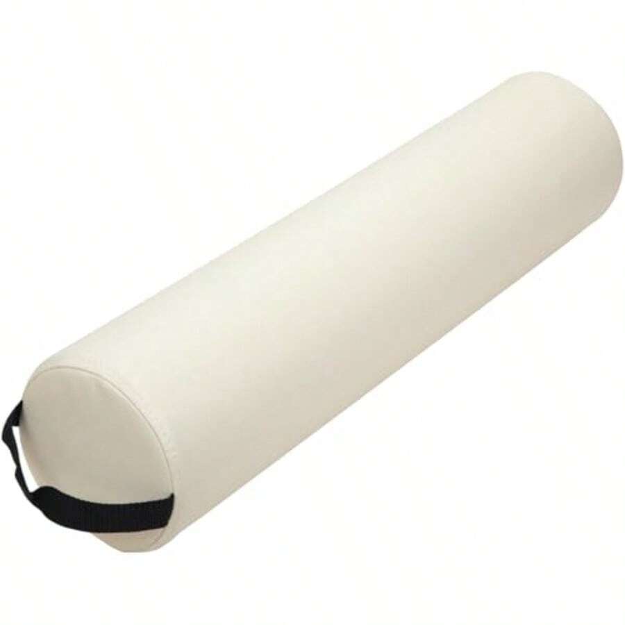 Massage Pro Full Round Bolster Creme 6 Inch X 26 Inch - Beis - Ver 1