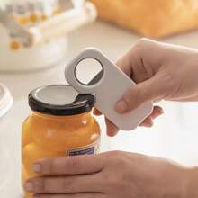 1/3pcs Multi-Function Bottle Opener, Magnetic Bottle Cap Opener, Can Opener, Suitable For Beer, Beverages And Canned Food - Multicolor - View 7