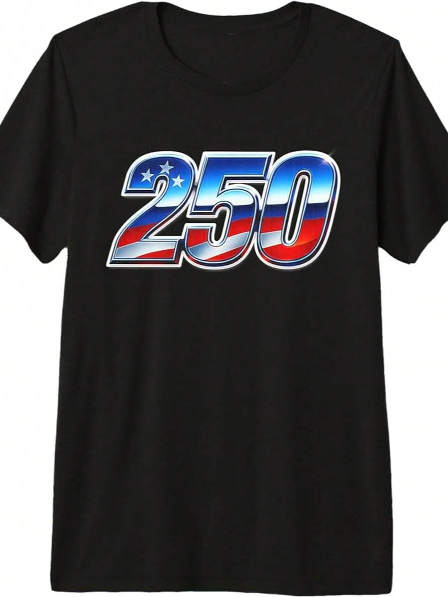 250th Anniversary United States Premium Tri-Blend T-Shirt - Black - View 1