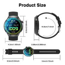 Men Smart Watch Wireless Dial Call Multi Sport Modes Call Reject SMS Message Reminder Sports Watch For IOS Android - Multicolor - View 6