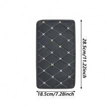1pc Car Armrest Box Pad, Universal Seat Armrest Cover, Interior Decoration, Scratch-Resistant And Dirt-Proof - Multicolor - View 6