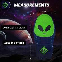 Sliding Mitt - Baseball Sliding Mitt Youth Size, Baseball Softball, Size, Ambidextrous, Hand Wrist - Youth + Alien Aura - View 3