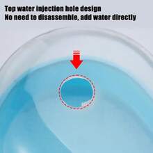 Baño para pájaros para limpieza de jaulas, suministros para mascotas, bañera para pájaros cacatúa con ganchos colgantes, cubo de baño para pájaros colgante transparente acrílico WZKN - Azul - Ver 8