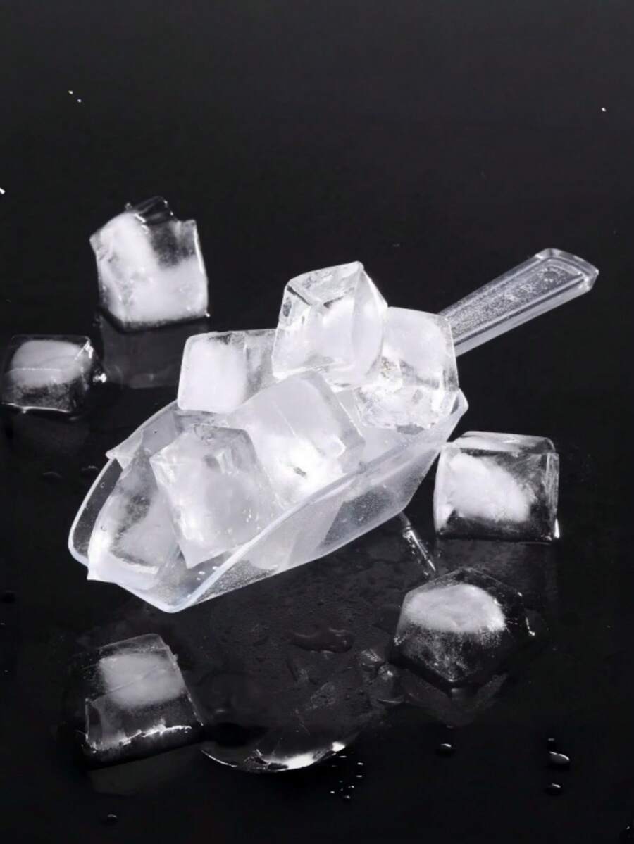 6支装迷你透明塑料厨房勺，多功能小冰淇淋勺，适用于自助餐、糖果、甜点、冰淇淋、蛋白粉、咖啡、茶等。 - 彩色 - 查看 1