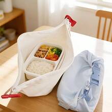 Miniso 三丽鸥卡通人物午餐盒包可重复使用保温午餐手提包，适合学校和办公室使用，4种款式可选 - 查看 3